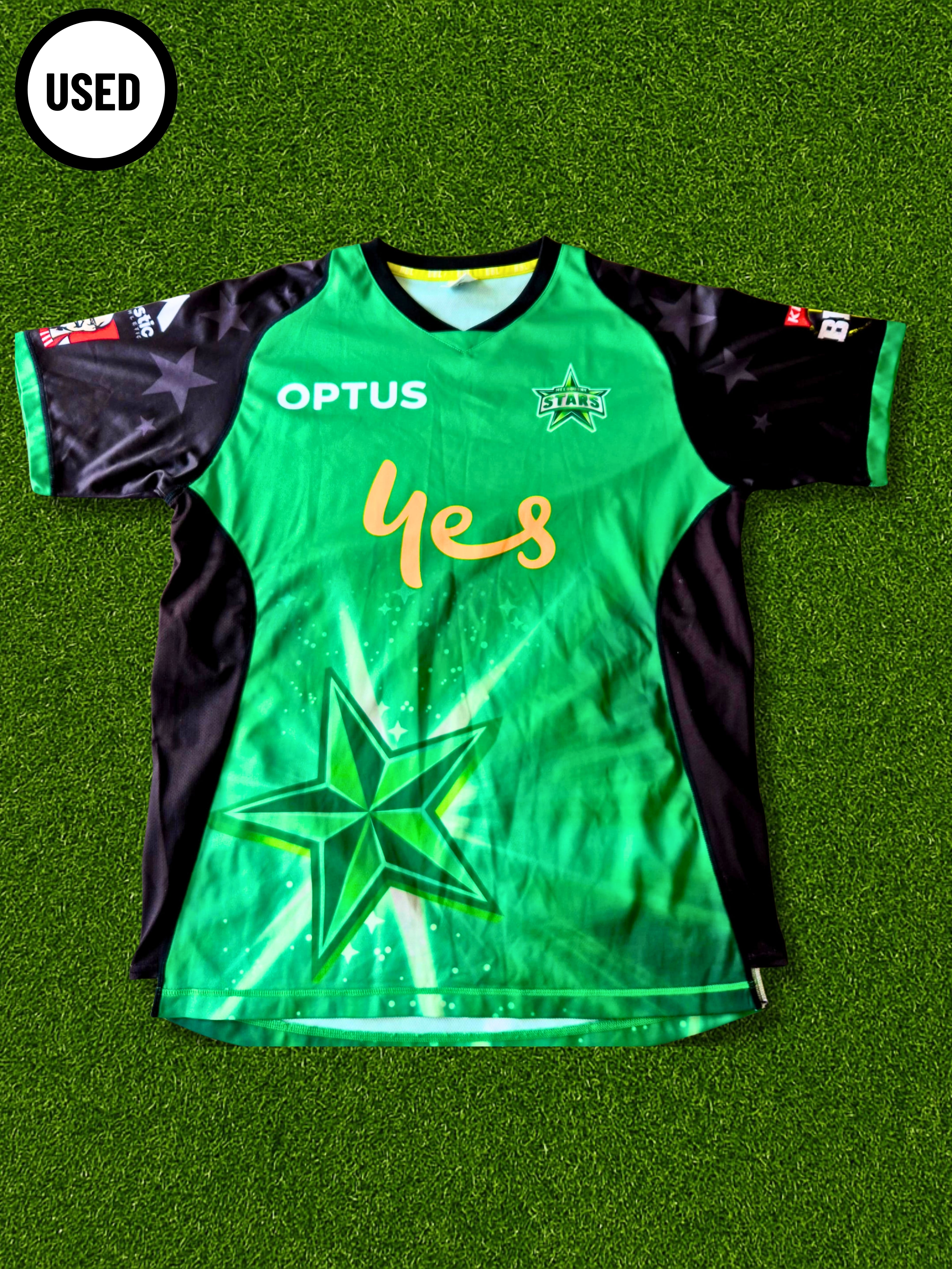 Melbourne Stars Official BBL Jersey (used) – Mystery Cricket