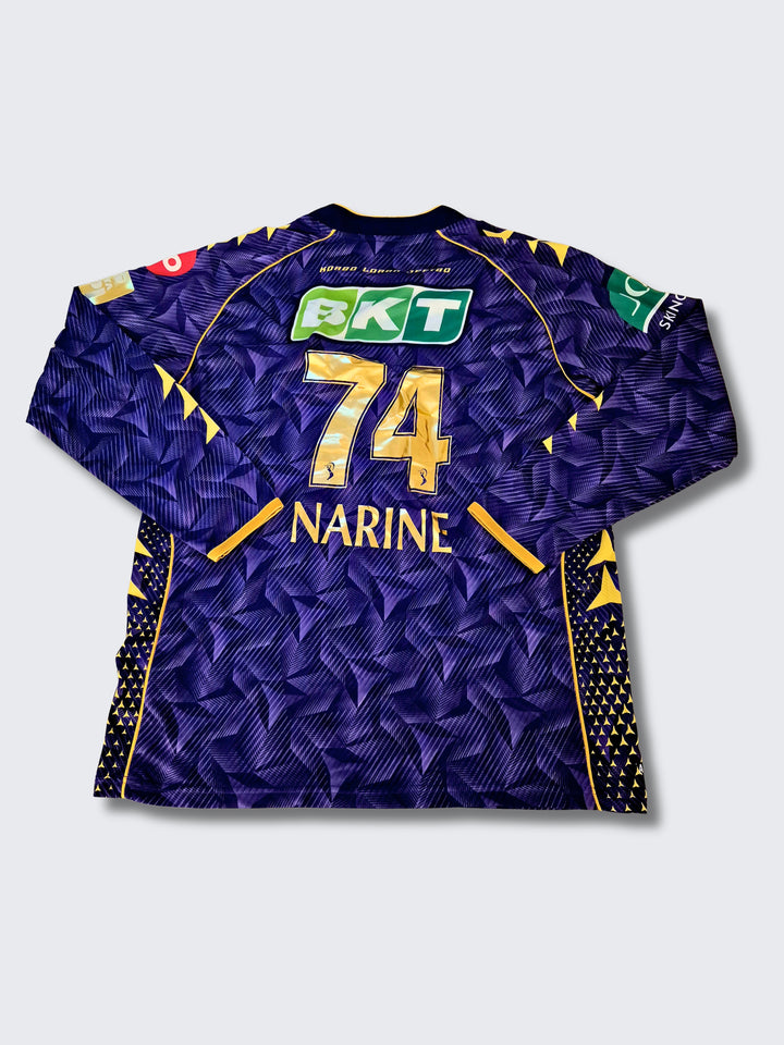 Kolkata Knight Riders Sunil Narine Player Edition Long Sleeve Jersey