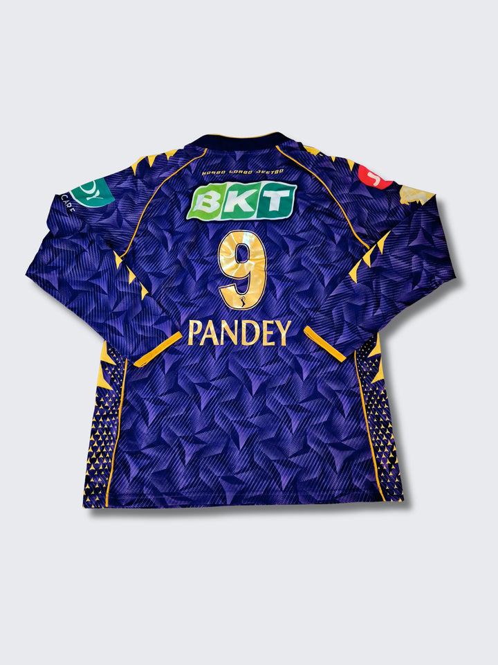 Kolkata Knight Riders Manish Pandey Player Edition Long Sleeve Jersey