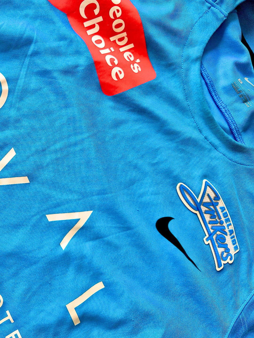 Adelaide Strikers Official BBL Training Jersey - Womens (used)