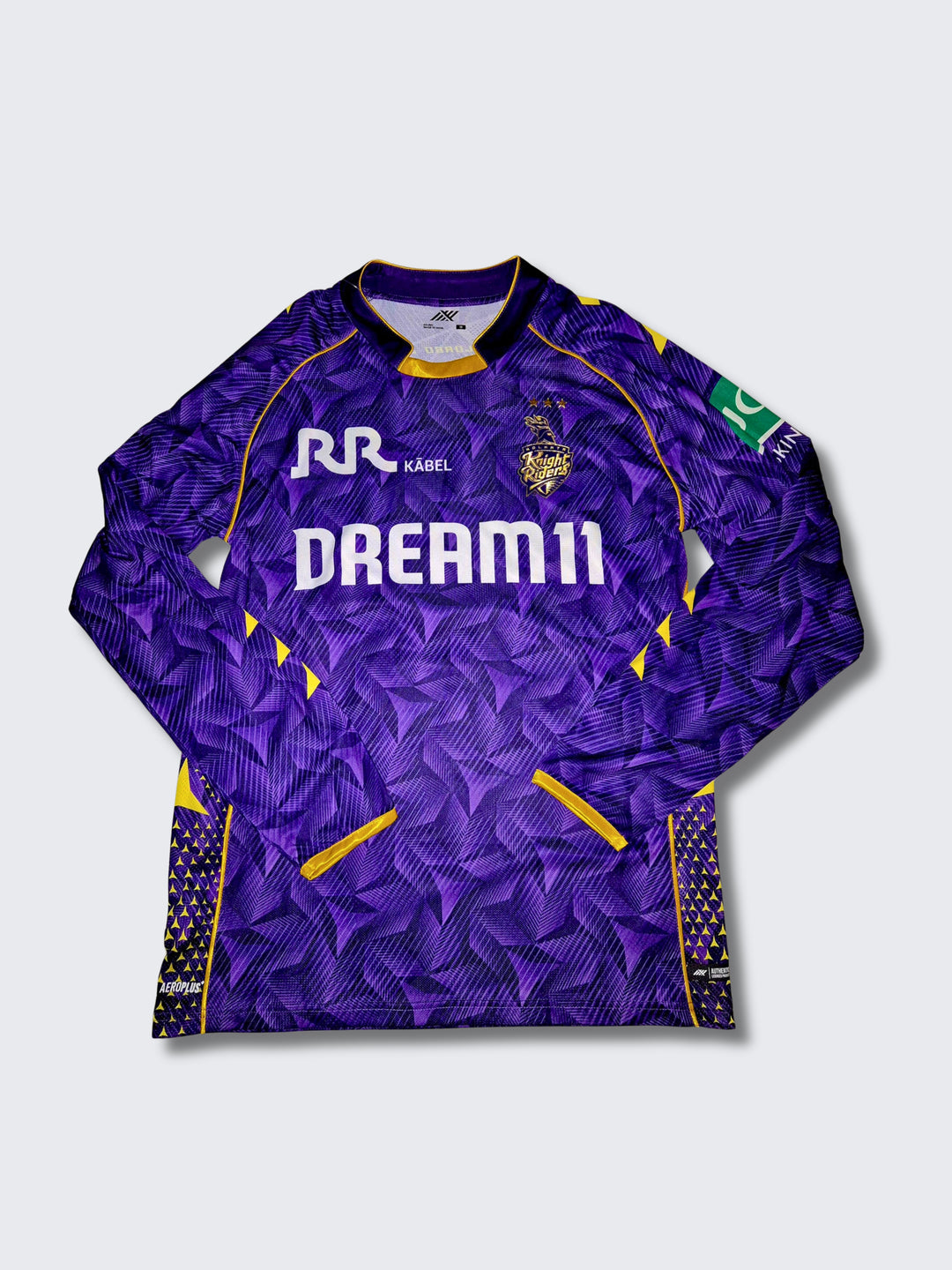 Kolkata Knight Riders Andre Russel Long Sleeve Jersey (NEW)
