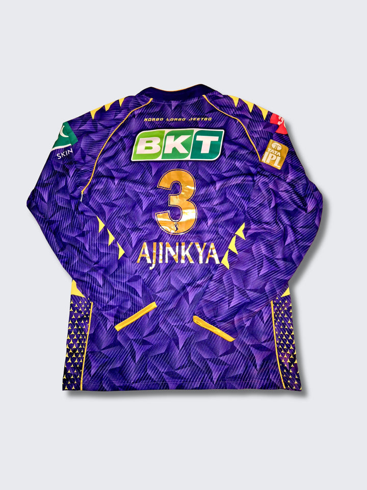 Kolkata Knight Riders Ajinkya Rahane Long Sleeve Jersey (NEW)