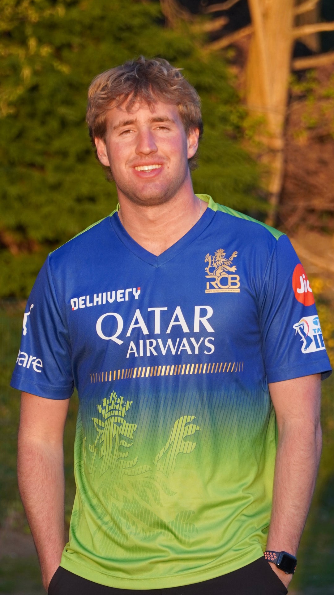 2024 Official Royal Challengers Bangalore Green Jersey