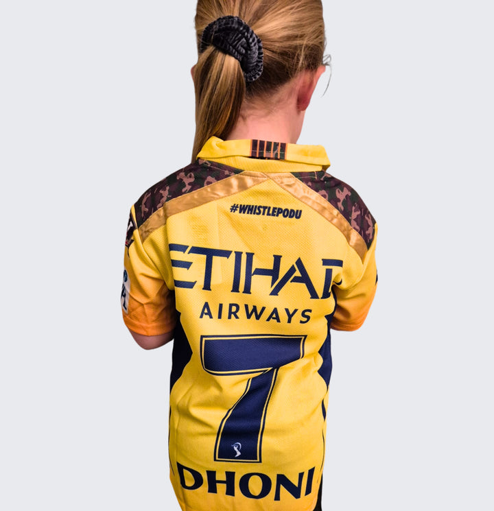 Kids 2024 Chennai Super Kings Official Match Jersey