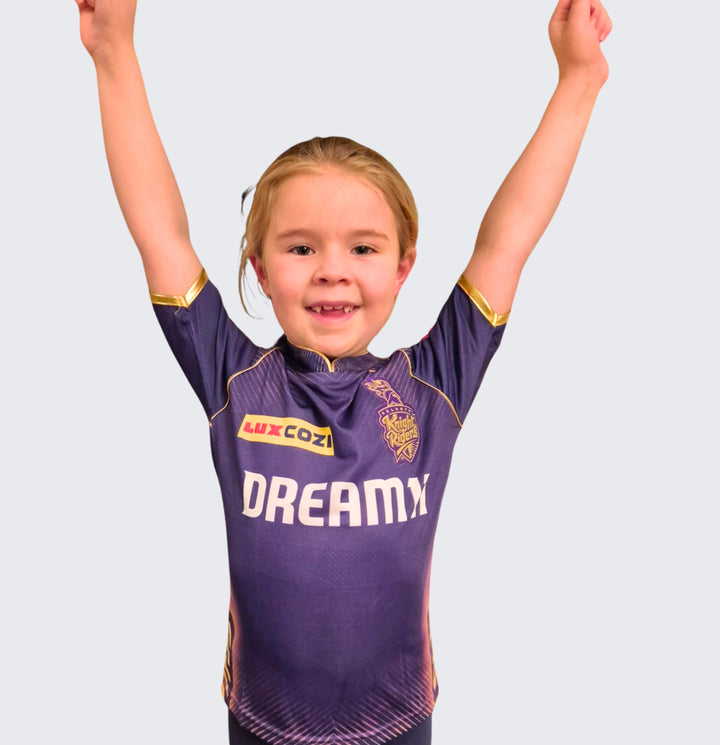 Kids 2024 Kolkata Knight Riders Official Jersey