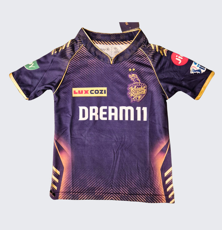 Kids 2024 Kolkata Knight Riders Official Jersey