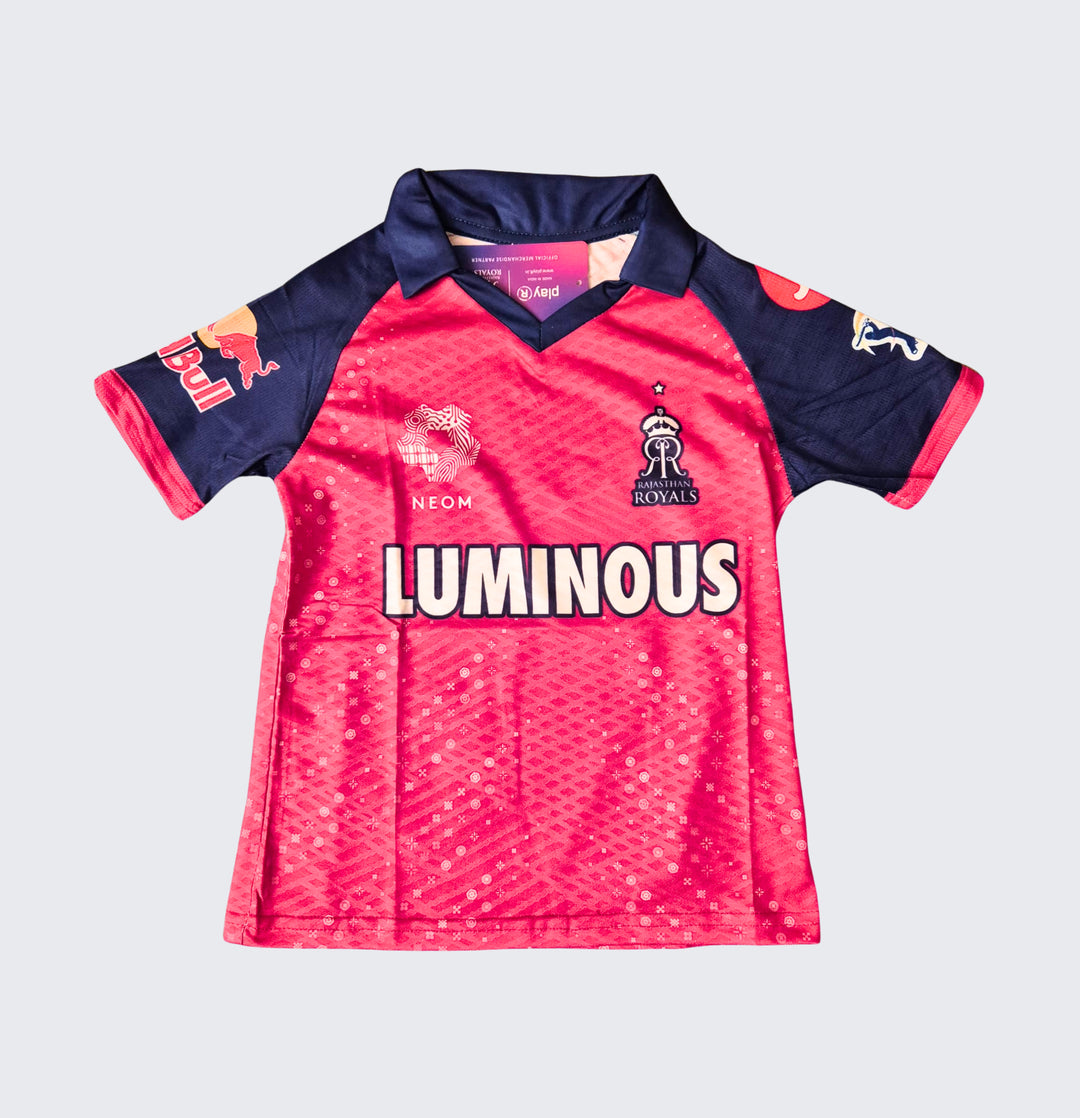 Kids 2024 Rajasthan Royals Official Match Jersey