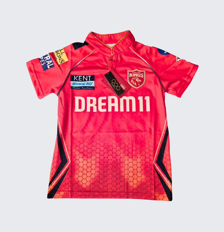 Kids 2024 Punjab Kings Official Match Jersey