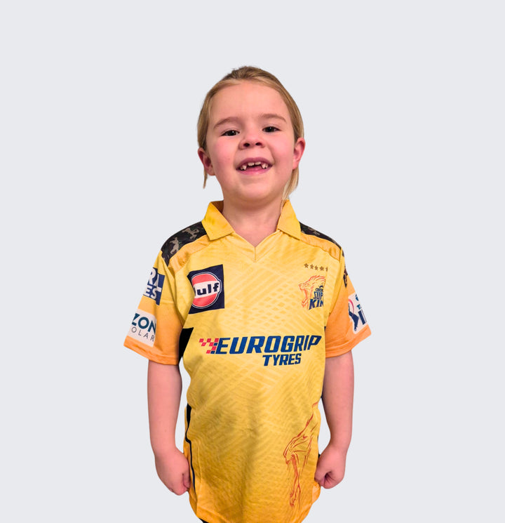 Kids 2024 Chennai Super Kings Official Match Jersey