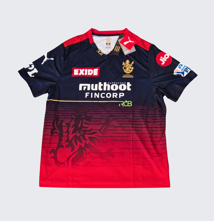 2022 Official Royal Challengers Bangalore match jersey