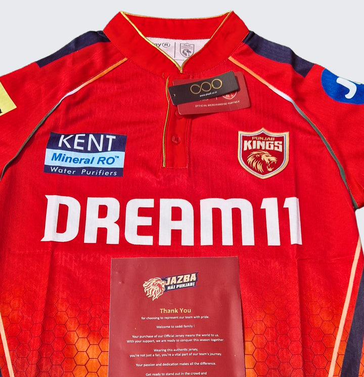 2024 Punjab Kings Official Match Jersey