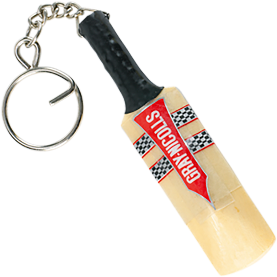 Miniature Bat Key Ring – Mystery Cricket